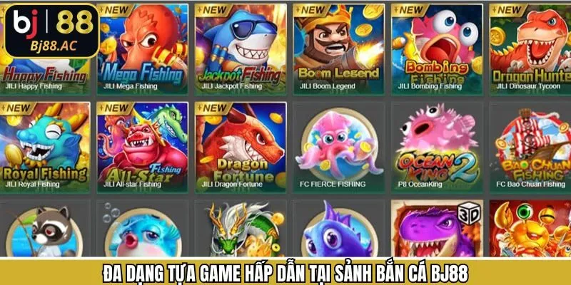 Bj88 mang đến đa dạng chủ đề giải trí đặc sắc