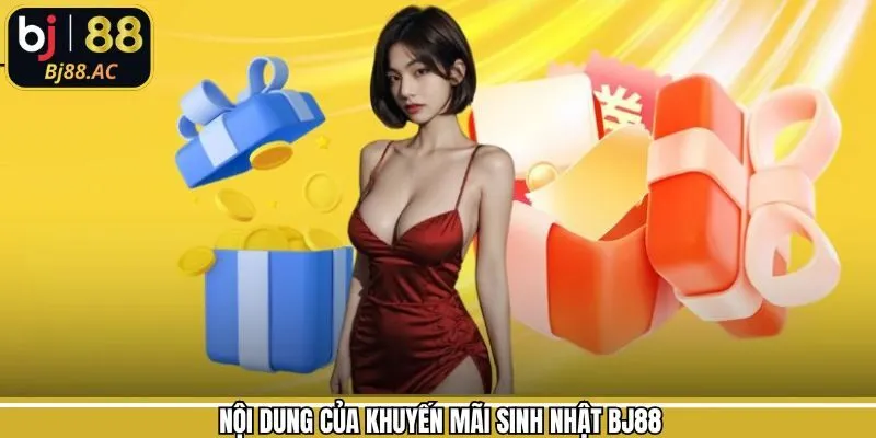 Các hình thức quà tặng áp dụng trong chương trình sinh nhật